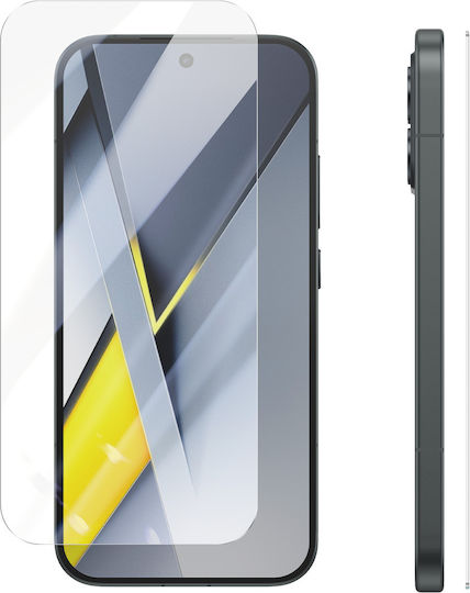 Avizar Tempered Glass Poco F8 Pro 5g Screen Protector Anti-scratch Shockproof Transparent