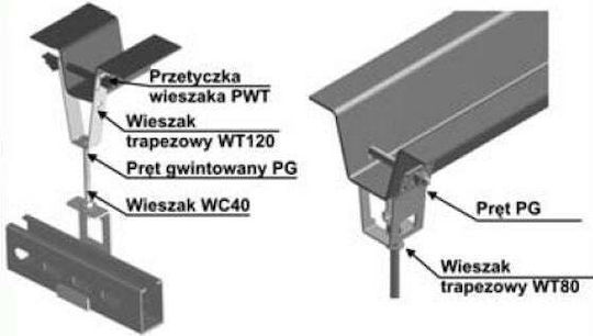 Baks Pwt130 Kabelmanagement Clip 130mm 731113