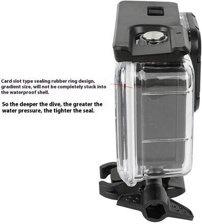 Waterproof Case Diving Up to 50 Meters Action Camera GoPro Hero 13 10 9