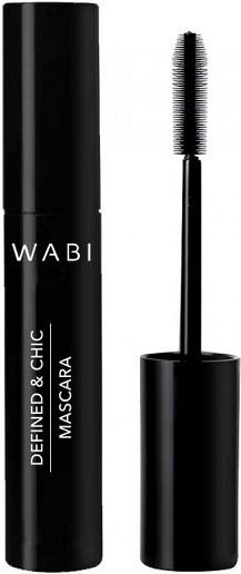 Wabi Beauty Defined & Chic Mascara for Natural Finish Black 15ml