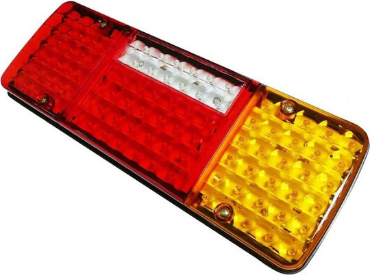 Ляво LED задно светло 12V 33x12 см стоп мигач за заден ход
