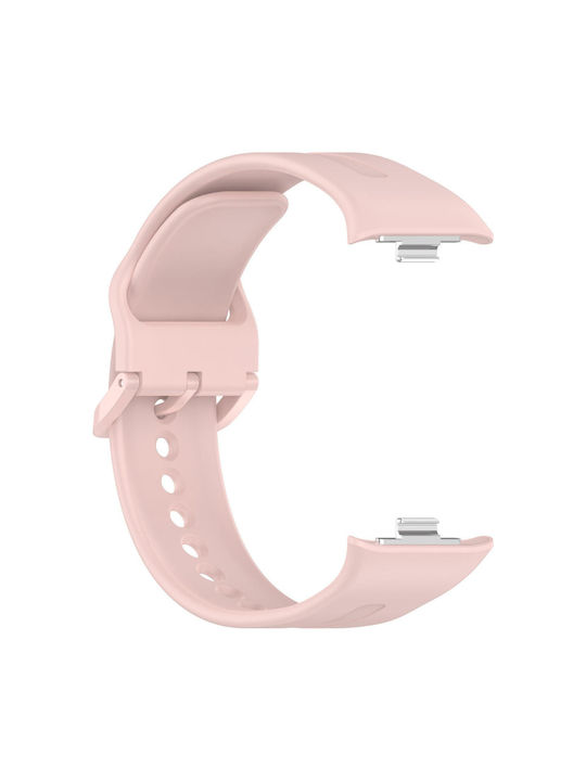 Xiaomi Band 10 Pro Redmi Watch 6 5 Single-Colour Vertical Striped Silicone Buckle Light Pink Xiaomi Band 10 Pro Redmi Watch 6 5 Single-Colour Vertical Striped Silicone Buckle Light Pink