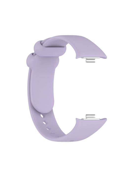 Xiaomi Band 10 Pro/9 Pro Redmi Watch 6 5 4 Xdfind Monochrome Black Buckle Watch Strap Silicone Purple