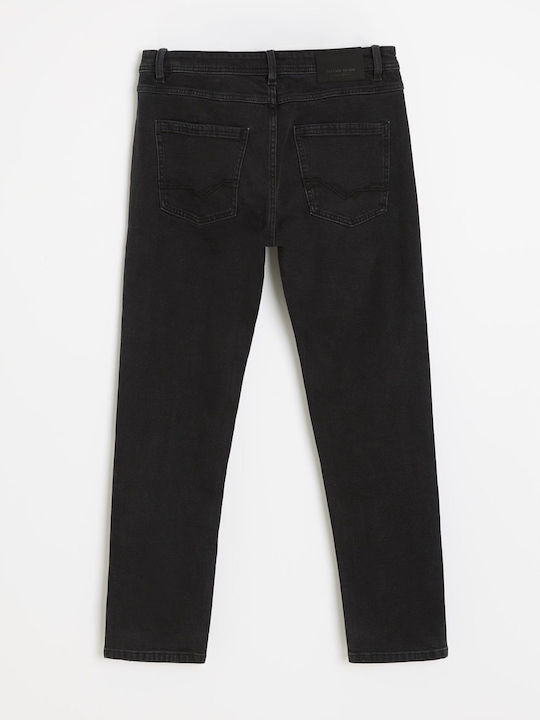 Bennet 264 Herren Jeanshosen Gerade Schwarz