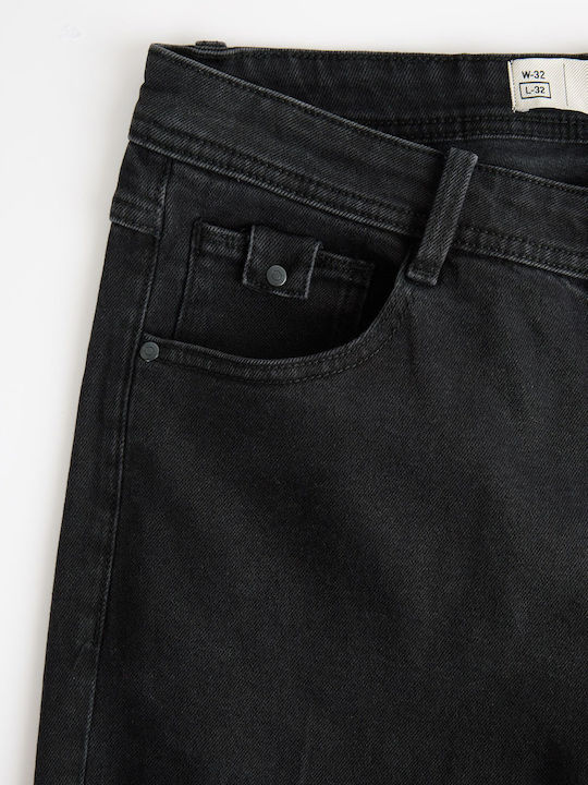 Bennet 264 Herren Jeanshosen Gerade Schwarz