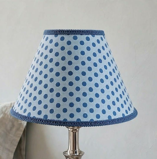 Table Lamp for E27 Fitting with Blue Shade