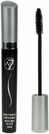 W7 Cosmetics Längliche Verdickende Wimperntusche Schwarz 10ml
