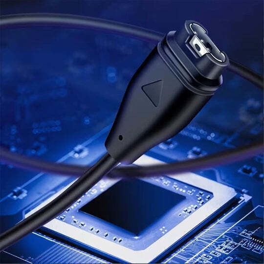 Charging Cable Charger for Garmin Fenix Models 7, 6, 5, Vivoactive 3, Forerunner 945, 935, 245 Black