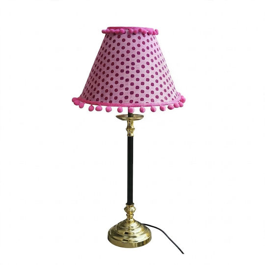 Table Lamp for E27 Socket with Pink Base Table Lamp for E27 Socket with Pink Base