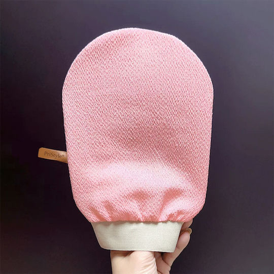 Set 3 Mănuși De Exfoliere Corporală – Îndepărtează Celulele Moarte Impuritățile Piele Netedă Moale Ideal Pentru Duș Baie Reutilizabile Roz Pristyle