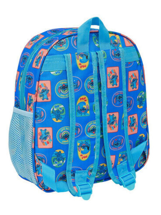 Safta 3d Stitch Σχολική Τσάντα Πλάτης