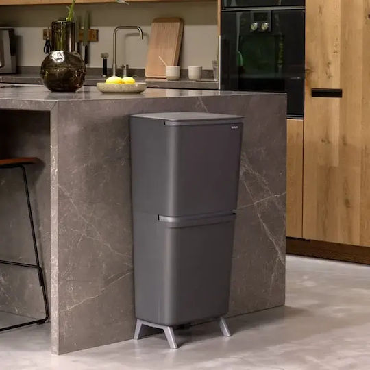 Brabantia Waste Bin Plastic Grey