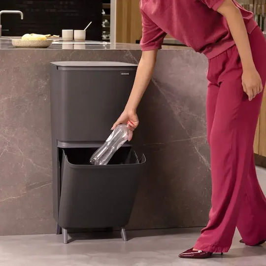 Brabantia Waste Bin Plastic Grey