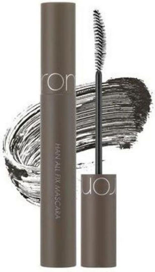 Rom&nd Han All Fix Mascara for volume, Length & Curling Gray 7gr