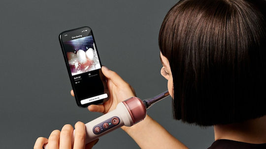 Dyson CameraJet Ηλεκτρική Οδοντόβουρτσα με Θήκη Ταξιδίου Ceramic Pink