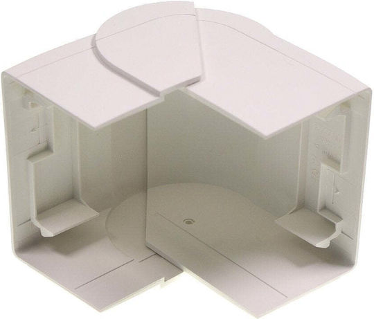 Hager Tehalit.lf/lff Регулируем Външен Ъгъл 60x90mm Бял Lff6009039016