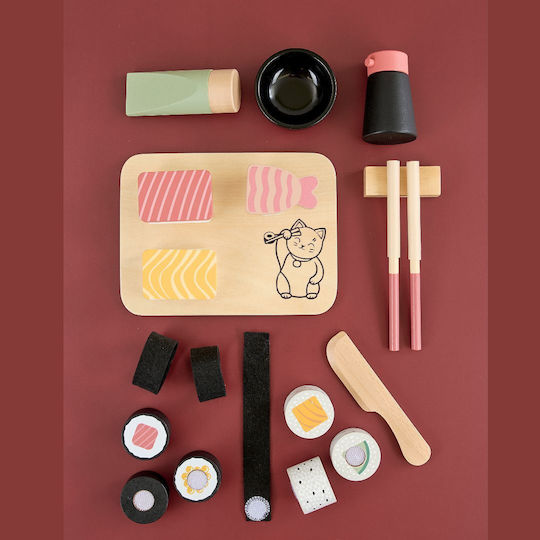 Jabadabado Jabadabado Sushi Set aus Hölzern