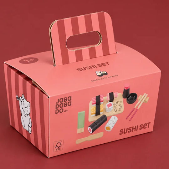 Jabadabado Jabadabado Sushi Set aus Hölzern