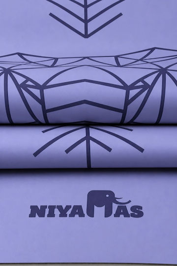 Yoga Mat Pu Pro Yoga Mat Gaja Lavender 183x68cm