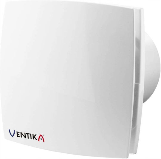 Ventika Wandventilator Badezimmer 100mm Weiß