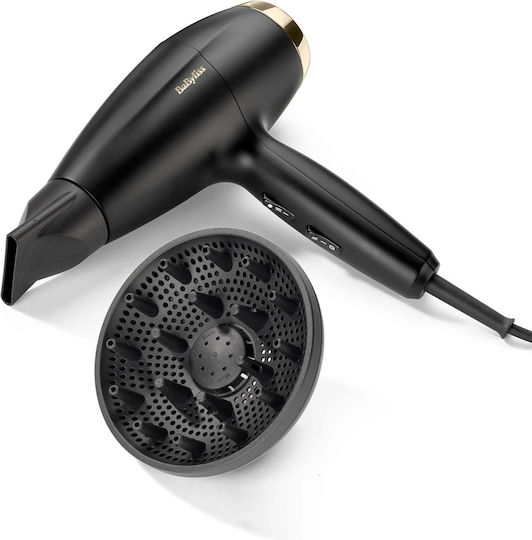 Babyliss Digital Power Dry Ionic Haartrockner mit Diffusor 2000W