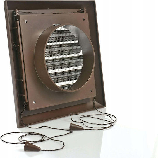 Awenta Vent Louver 14x14cm Square With Sieve