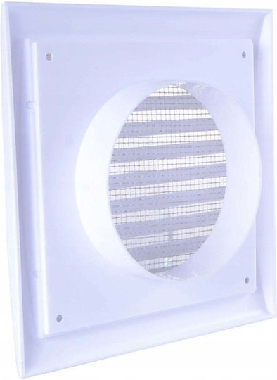 Awenta Lüftungsgitter 14x14cm Quadratisch mit Sieb