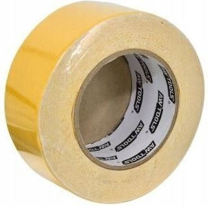 AWTools Двустранна Самозалепваща Лента Жълта 25mx50mm