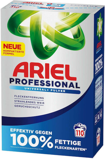 Ariel Професионален Прах за Пране на Дрехи 6.05kg (110 Дози)