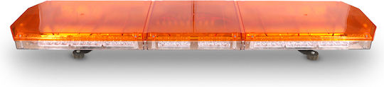 LED предупредителна светлинна лента 120 см 12-24 V кехлибарена