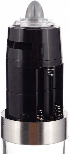 KING Hoff Electric Pepper Mill Inox in Black Colour