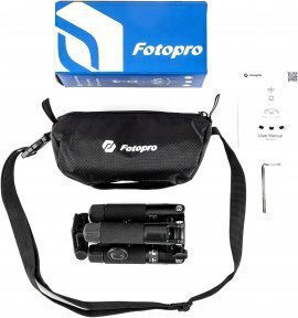 Fotopro Aluminum Tripod with Spherical Head up to 13.9cm and 8kg Load