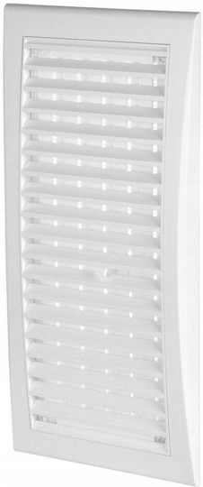 Awenta Vent Louver 11x27cm Rectangular With Sieve