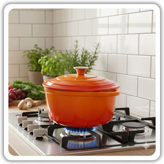 Atusa Плитка тенджера от чугун 3lt / 22cm