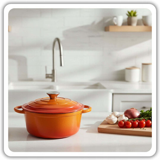 Atusa Плитка тенджера от чугун 3lt / 22cm