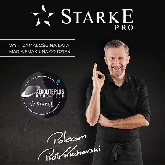 Starke Pro Archie Плитка Тенджера от Алуминий на Пара 1.2lt