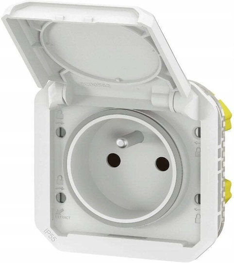 Legrand Legrand Einzeln Steckdose Wasserdicht Weiß