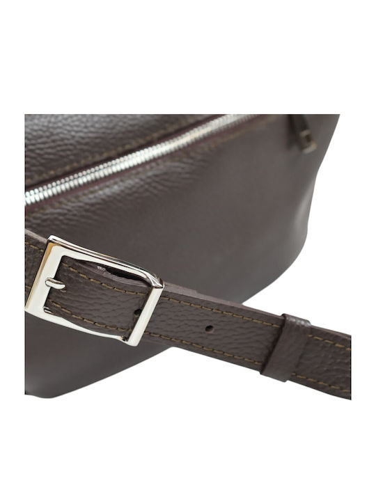 Leather Bum Bag Brown