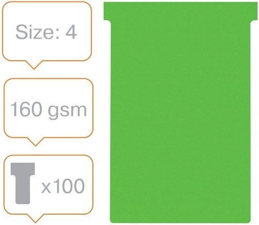 Nobo Nobo T-cards 4 Green