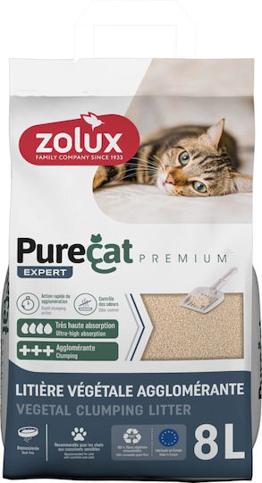Zolux Pflanzliche Katzenstreu 8lt