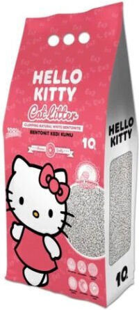 Sanicat Katzenstreu Bentonit mit Duft Babypuder 10lt