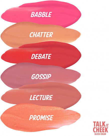 theBalm Babble Flüssiges Rouge & Blush 111 Talk ist Cheek 4ml