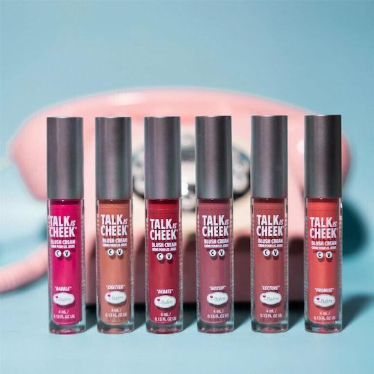 theBalm Talk Is Cheek Flüssiges Rouge Σάπιο Μήλο 4ml