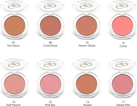 Golden Rose Pulver Rouge & Blush 13 Koralle 7g