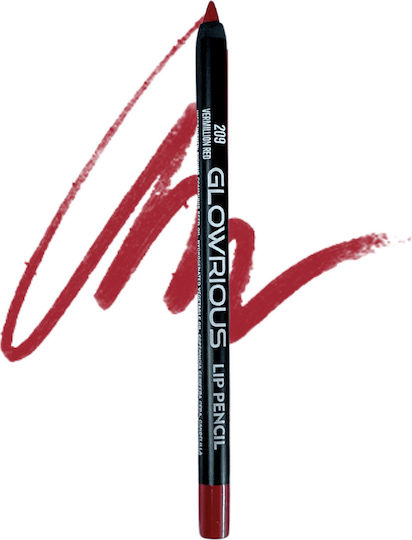 Glowrious Lippenkonturenstift 209 Vermillion Red