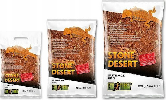 Exo Terra Stone Desert Substrate Red Desert 20kg