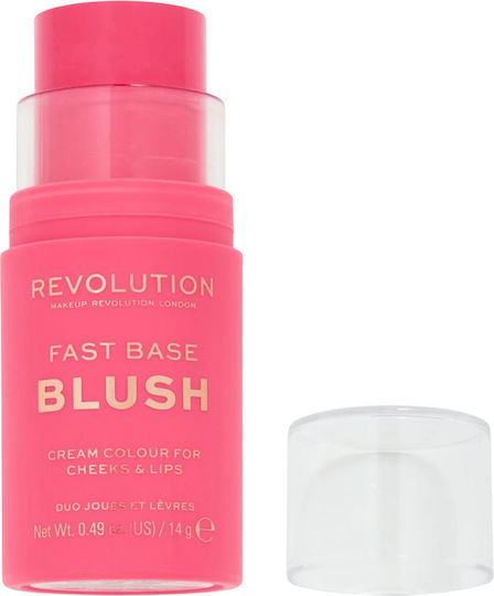 Revolution Beauty Fast Base Blush Stick Stick Fard Obraz 14gr