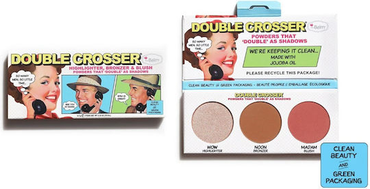 theBalm Double Crosser Palette mit Rouge 8,5gr
