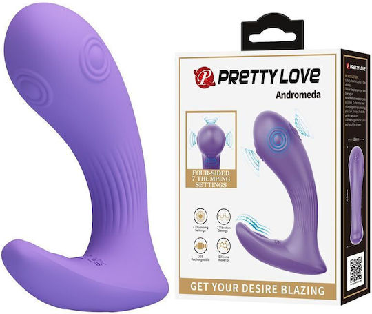 Pretty Love Double Vibrator Purple