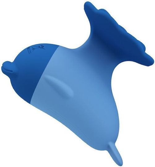 Pretty Love Dolphin Mini Вибратор с Дистанционно Управление Син